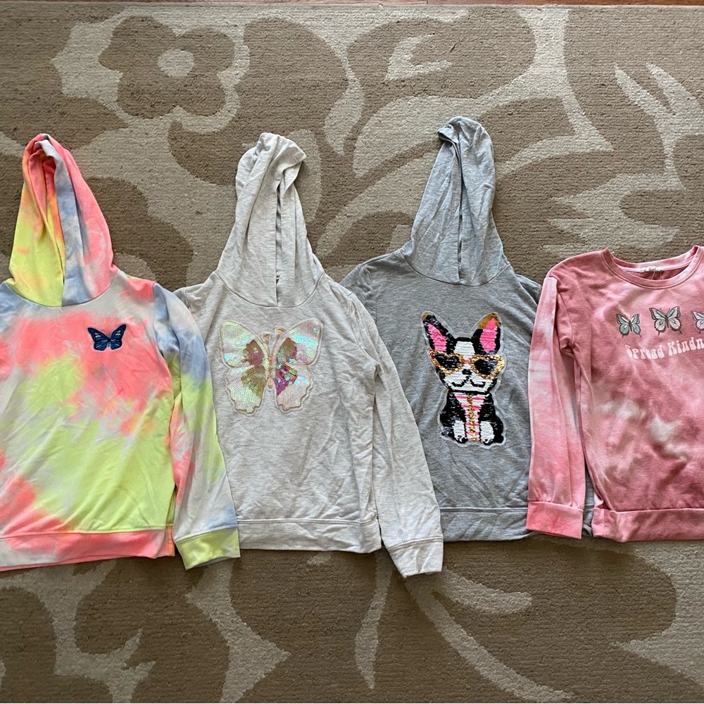Girls Hoodie and Sweatshirt LOT